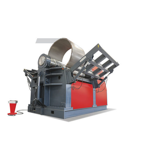 Máquina roladora de 4 rodillos - AHS 30/10 - AKYAPAK MAKINA SAN TIC - hidráulica / CNC