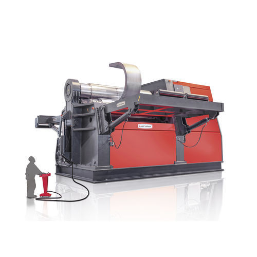 Máquina roladora de 4 rodillos - AHS 30/86 - AKYAPAK MAKINA SAN TIC - hidráulica / CNC