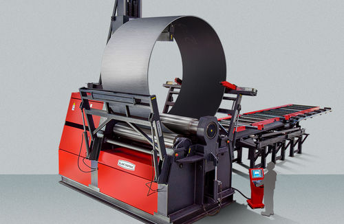 Máquina roladora de 4 rodillos - AHS 30/60 - AKYAPAK MAKINA SAN TIC - hidráulica / CNC