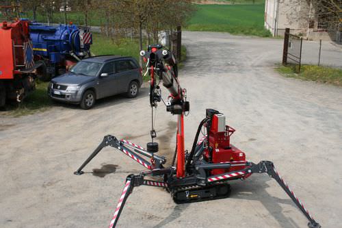 Grúa con orugas - 350-E4 Spider, 350-E3 spider - kegiom lifting s.n.c. - telescópica / de elevación
