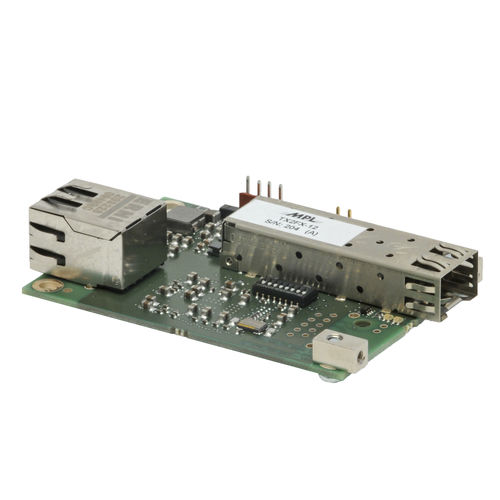 Convertidor multimedias gigabit - TX2FX-12 - MPL - óptico-eléctrico / Ethernet / de fibras ópticas