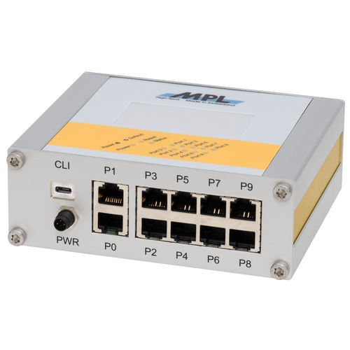 Conmutador Ethernet administrable - uMAGBES A10R - MPL - 10 puertos / Gigabit Ethernet / en riel DIN
