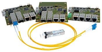 Tarjeta switch Ethernet administrable - MAGBES - MPL - 4 puertos