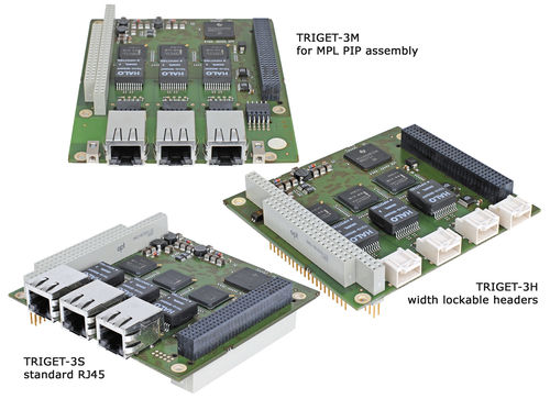 Tarjeta E/S PC 104 - Rugged Triple Gigabit Ethernet card | TRIGET - MPL
