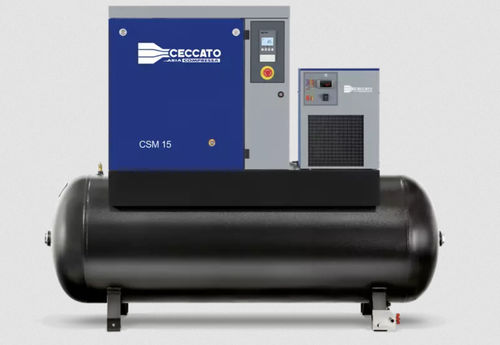 Compresor de tornillo - CSM 7.5 – 20 HP series - Ceccato Aria Compressa - de aire / eléctrico / estacionario