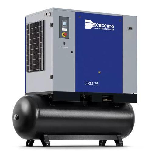 Compresor de tornillo - CSM 21 - 40 HP series - Ceccato Aria Compressa - de aire / eléctrico / estacionario