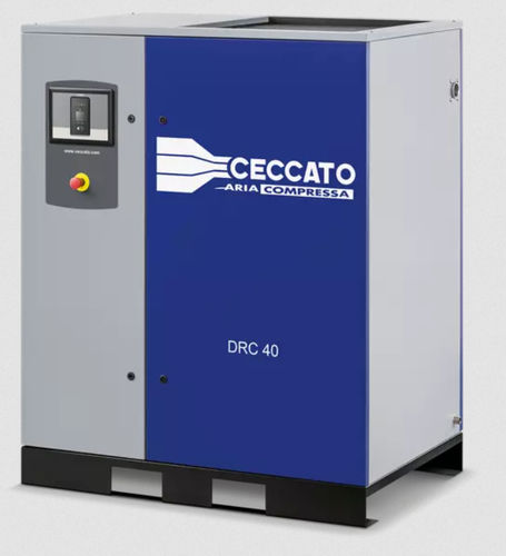 Compresor de tornillo - DRC 40 - 60 HP series - Ceccato Aria Compressa - de aire / eléctrico / estacionario