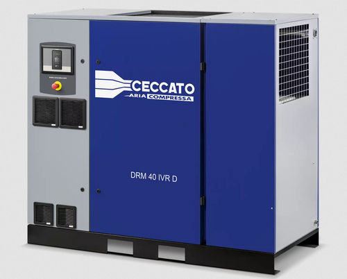Compresor de tornillo - DRM 40 - 60 HP IVR series - Ceccato Aria Compressa - de aire / eléctrico / estacionario