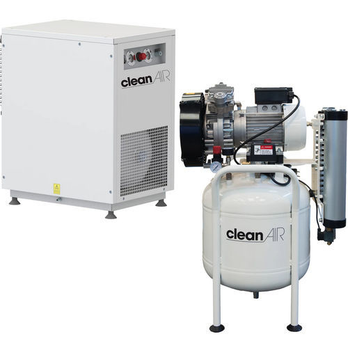 Compresor de pistón - CleanAir series - Ceccato Aria Compressa - de aire / con motor eléctrico / estacionario