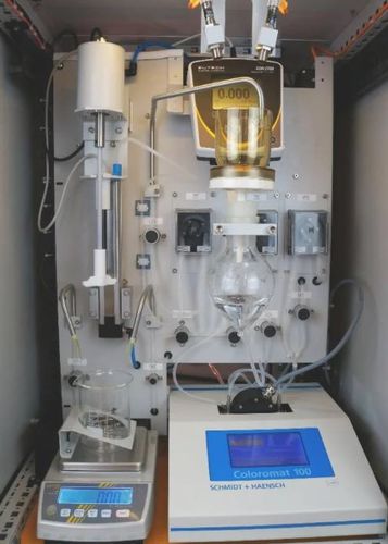 Analizador de sólidos - SCHMIDT + HAENSCH - de ceniza / de laboratorio / de conductividad