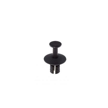 Remache de cabeza redonda - Lisi Automotive - de plástico / negro