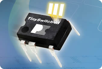 Regulador de conmutación con amplia gama de potencia - TinySwitch-III - Power Integrations