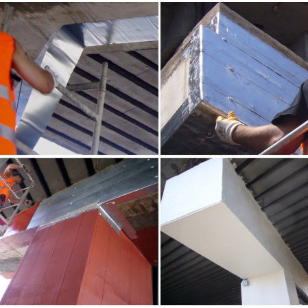 Cinta para protección catódica - ZLA - Metalnastri - de zinc / para estructura de hormigón armado / laminar