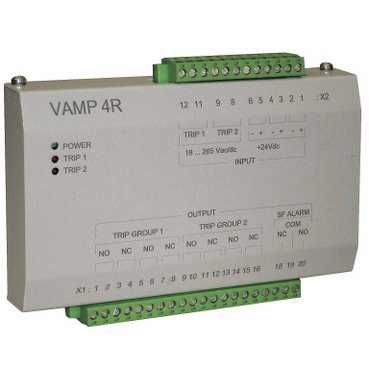 Relé de protección de arco eléctrico - VAMP 4R  - Vamp - para montaje en panel