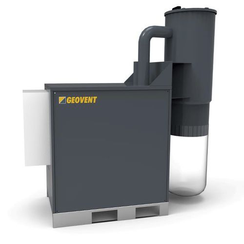 Aspirador industrial - HVU IT - Geovent - en seco / eléctrico / estacionario