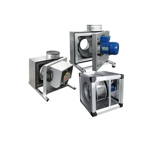 Ventilador silencioso - EC - Geovent - de alta temperatura / IP54 / centrífugo