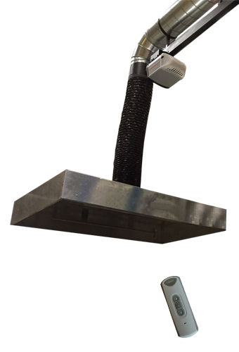 Campana de aspiración para robots de soldadura - 02-220 series - Geovent - para techo