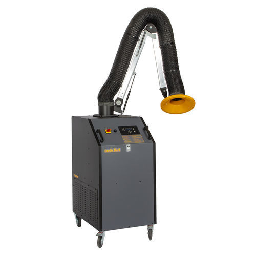 Extractor de humo móvil - GeoGo Black W3 - Geovent - de soldadura / de rectificado / con filtro seco