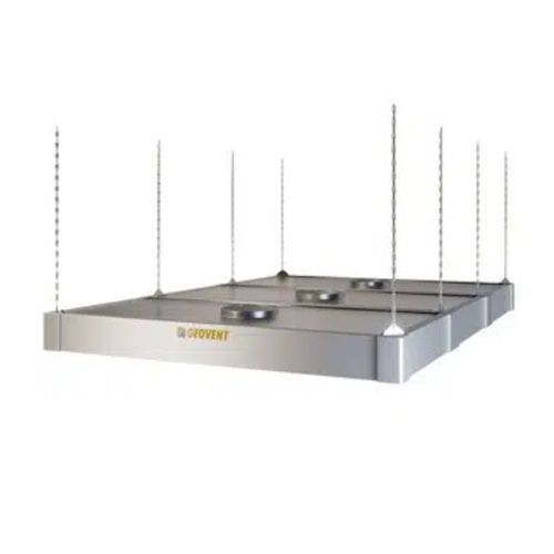 Campana de aspiración para robots de soldadura - GeoHood MEHS - Geovent - modular / para techo