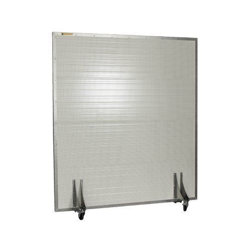 Panel sándwich alma de lana de roca - Geovent - cara de aluminio / para muro / para valla