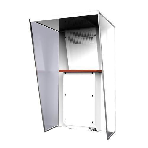 Cabina para fumadores de carbón activado - Geovent - con filtro HEPA / de metal