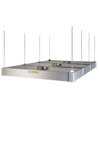 Campana de aspiración para robots de soldadura - GeoHood MEHS - Geovent - para el desempolvado / modular / para techo