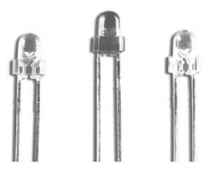 LED blanco - HLMP series - Avago Technologies - redondo / insertable / de alta luminosidad