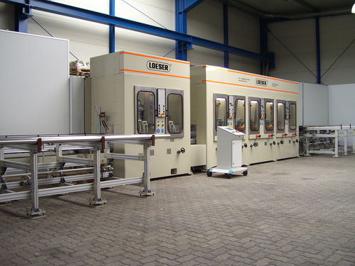 Máquina de superacabado rectificadora - RPS+SF - LOESER GmbH - de acabado / lineal / para barras de cilindros