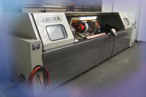 Máquina de superacabado rectificadora - HSDSF - LOESER GmbH - lijadora / horizontal / para la industria