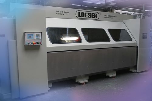 Máquina de acabado rectificadora - HSD STONE - LOESER GmbH - lineal / para aplicaciones de microacabado / para piedra