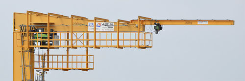 Grúa pluma de columna - STAHL CraneSystems GmbH - de pared / 360° / de elevación