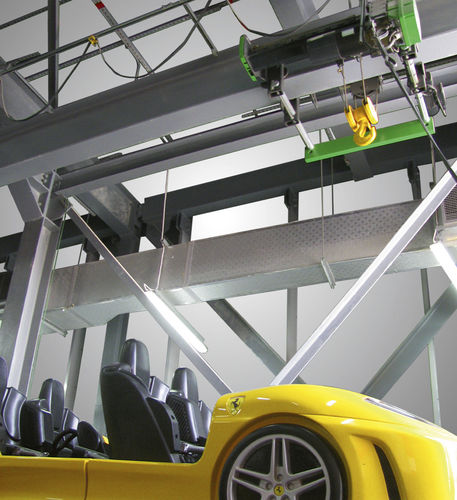 Grúa pluma para techo - STAHL CraneSystems GmbH - con control eléctrico / de elevación / ATEX