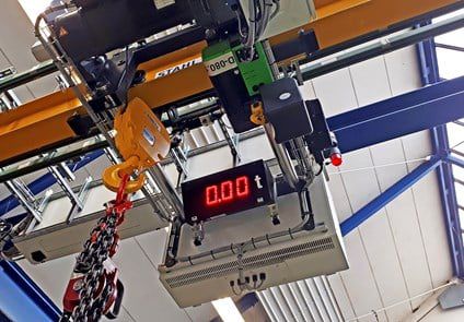 Visualizador LED - STAHL CraneSystems GmbH - de 4 dígitos / de 7 segmentos / para instalación de pesaje