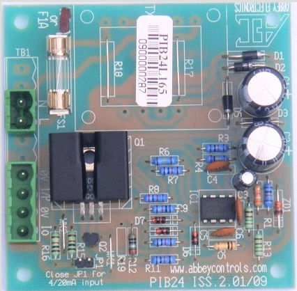 Amplificador de corriente - PIB24L165  - Abbey Electronic Controls