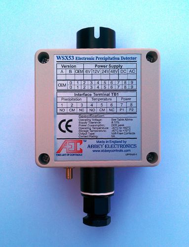 Sensor de precipitación - WSX53A24 - Abbey Electronic Controls
