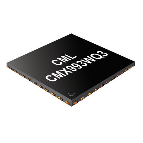 Transmisor inalámbrico - CMX993  - CML Microcircuits - RF / de datos / de mando