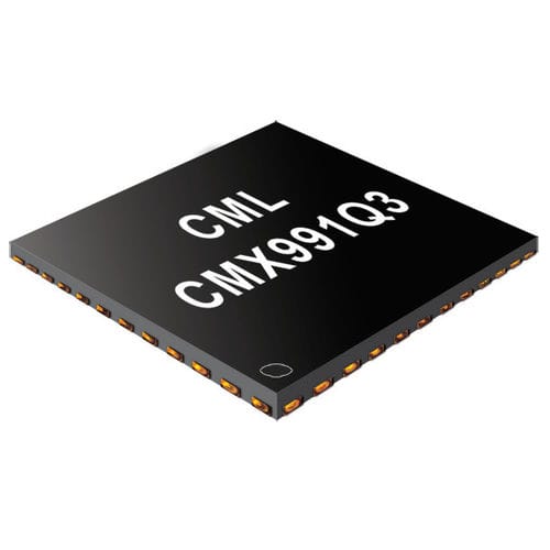 Transceptor de radio - CMX991 - CML Microcircuits - circuito integrado / de alta eficacia / half-duplex