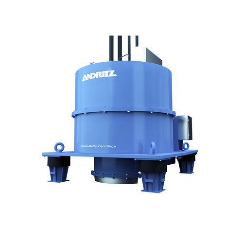 Centrífugadora de proceso - VZU-G series - ANDRITZ AG - escurrido / compacta / vertical