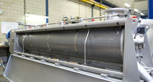 Tamiz para productos alimentarios - ANDRITZ AG - rejilla / de acero inoxidable
