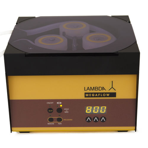 Bomba peristáltica - MEGAFLOW - LAMBDA Laboratory Instruments - de agua / para productos químicos / para suero de leche