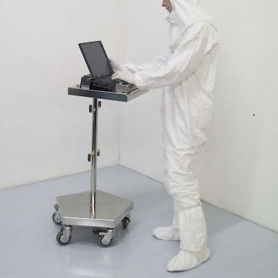 Puesto de trabajo para sala blanca - WP0501 - Palbam Class - móvil