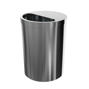 Cubo de basura de acero inoxidable - GW0501 - Palbam Class - de residuos industriales / de pedal / para sala blanca