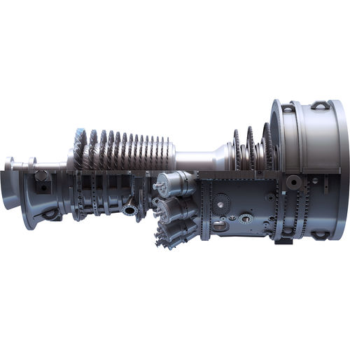 Turbina de gas - 9F series - GE Gas Turbines - para generación de energía / de ciclo combinado