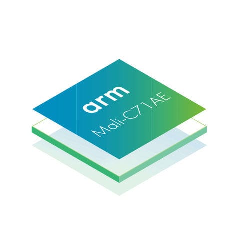 Procesador ARM - Mali-C71AE  - Arm Holdings - para aplicaciones automovilísticas / industrial / de señal