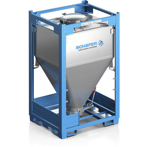 Contenedor IBC de metal - BSI series - SCHÄFER Container Systems - de producto químico / para alimentos / para productos a granel