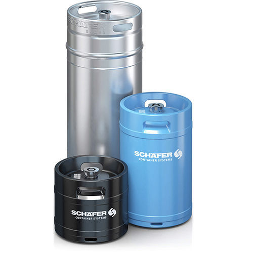 Contenedor IBC de acero inoxidable - SCHÄFER Container Systems - para líquido / para productos peligrosos / de transporte