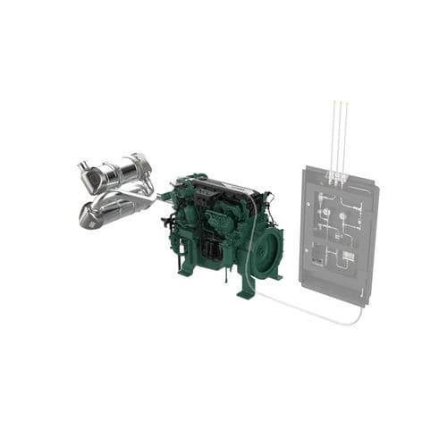 Motor diésel - TADH88 series  - Volvo Penta - de 6 cilindros / en línea / para la producción de energía eléctrica