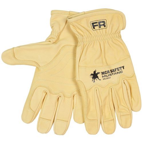 Guante de trabajo - MU3664  - MCR Safety - industrial / de protección mecánica / de piel de cabra