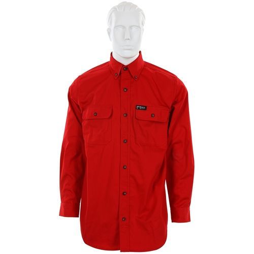 Camisa de trabajo - S1R - MCR Safety - resistente al fuego / contra los arcos eléctricos / de algodón
