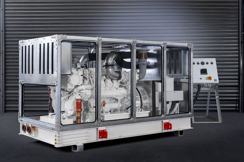 Grupo electrógeno diésel - Lindenberg-Anlagen GmbH - trifásico / estacionario / enfriado por aire